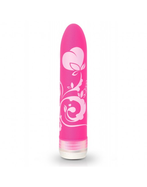 Vibromasseur rose fleuri Vibromasseur rose fleuri