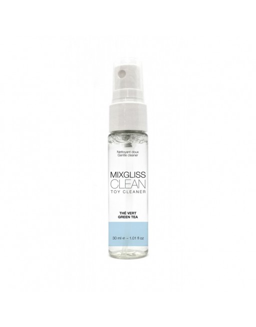 Mixgliss Nettoyant pour Sextoys 30 ml - Thé vert Mixgliss Nettoyant pour Sextoys 30 ml - Thé vert