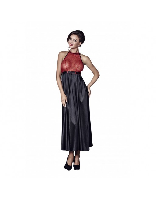 Apolonya Nuisette Longue - Noir et Rouge Apolonya Nuisette Longue - Noir et Rouge