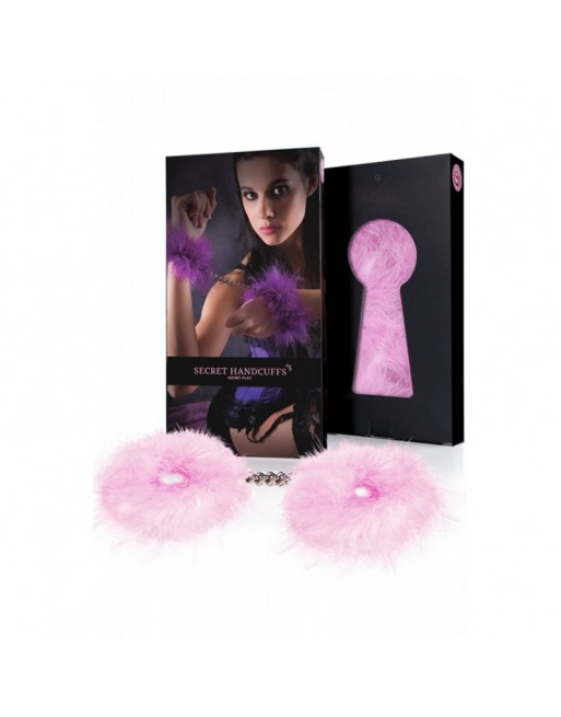 Menottes Marabou 3415p - Rose Menottes Marabou 3415p - Rose