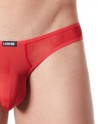 String rouge sexy avec fine résille - LM805-57RED