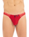 String rouge avec double zip Wiz - LM16-57RED